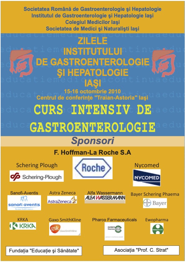 Alte evenimente de Gastroenterologie Anca Trifan