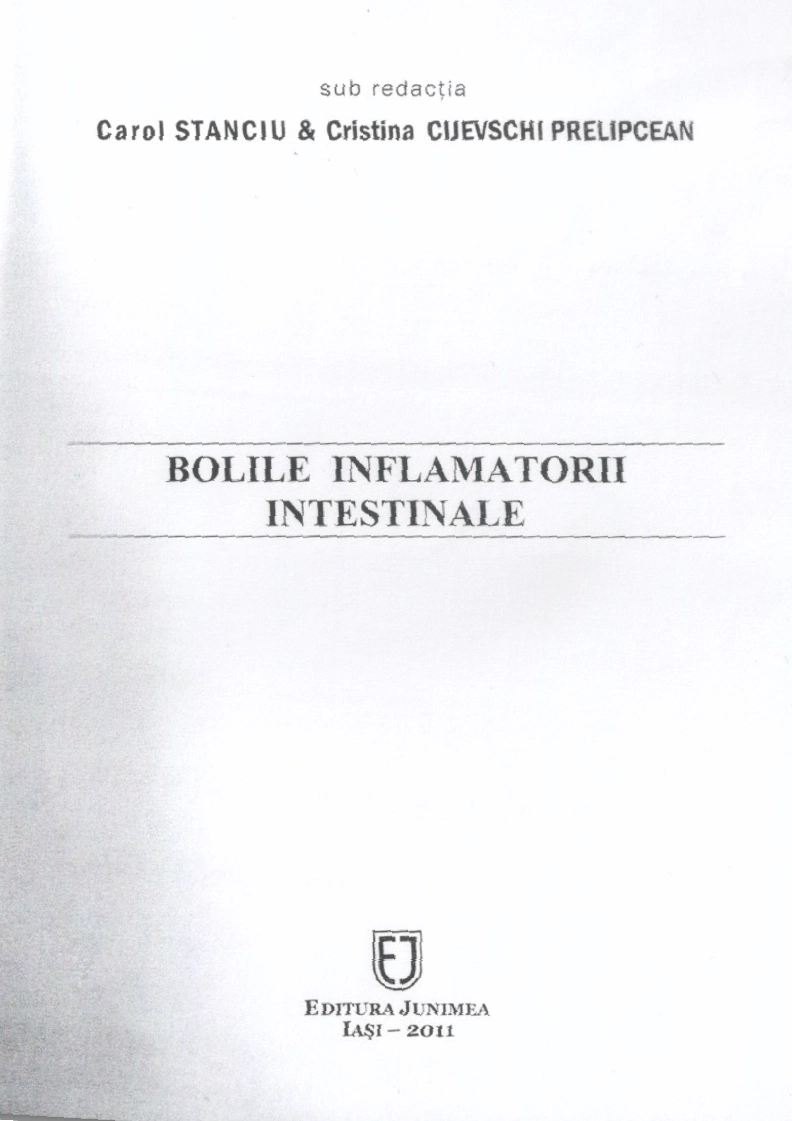 BOLILE INFLAMATORII INTESTINALE Anca Trifan