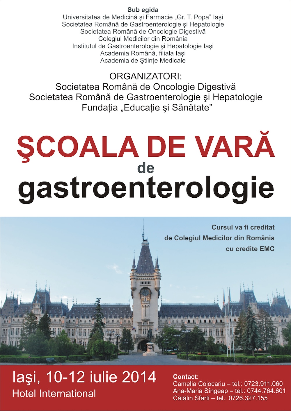 Școala de Vară de Gastroenterologie Anca Trifan