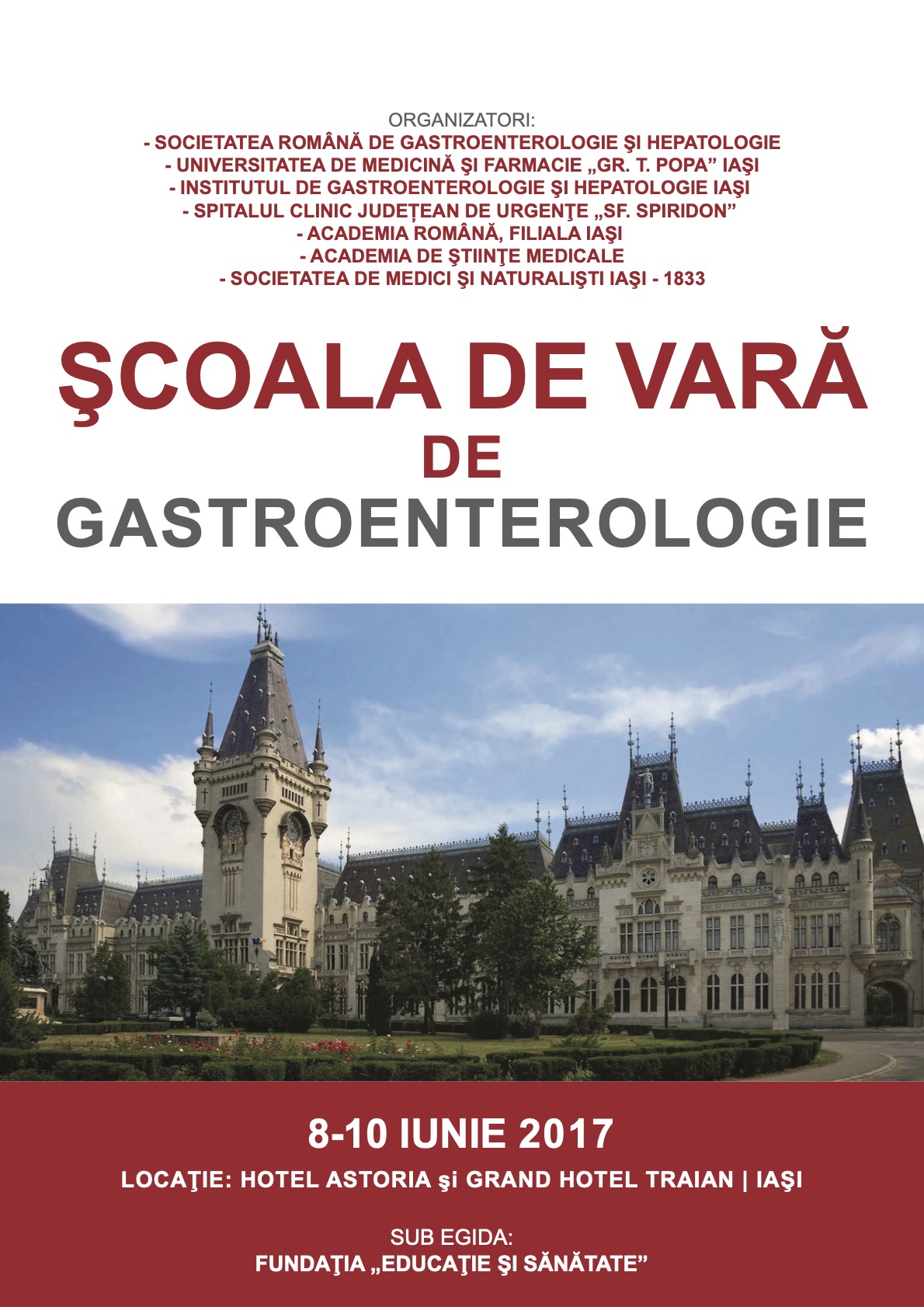 Școala de Vară de Gastroenterologie Anca Trifan