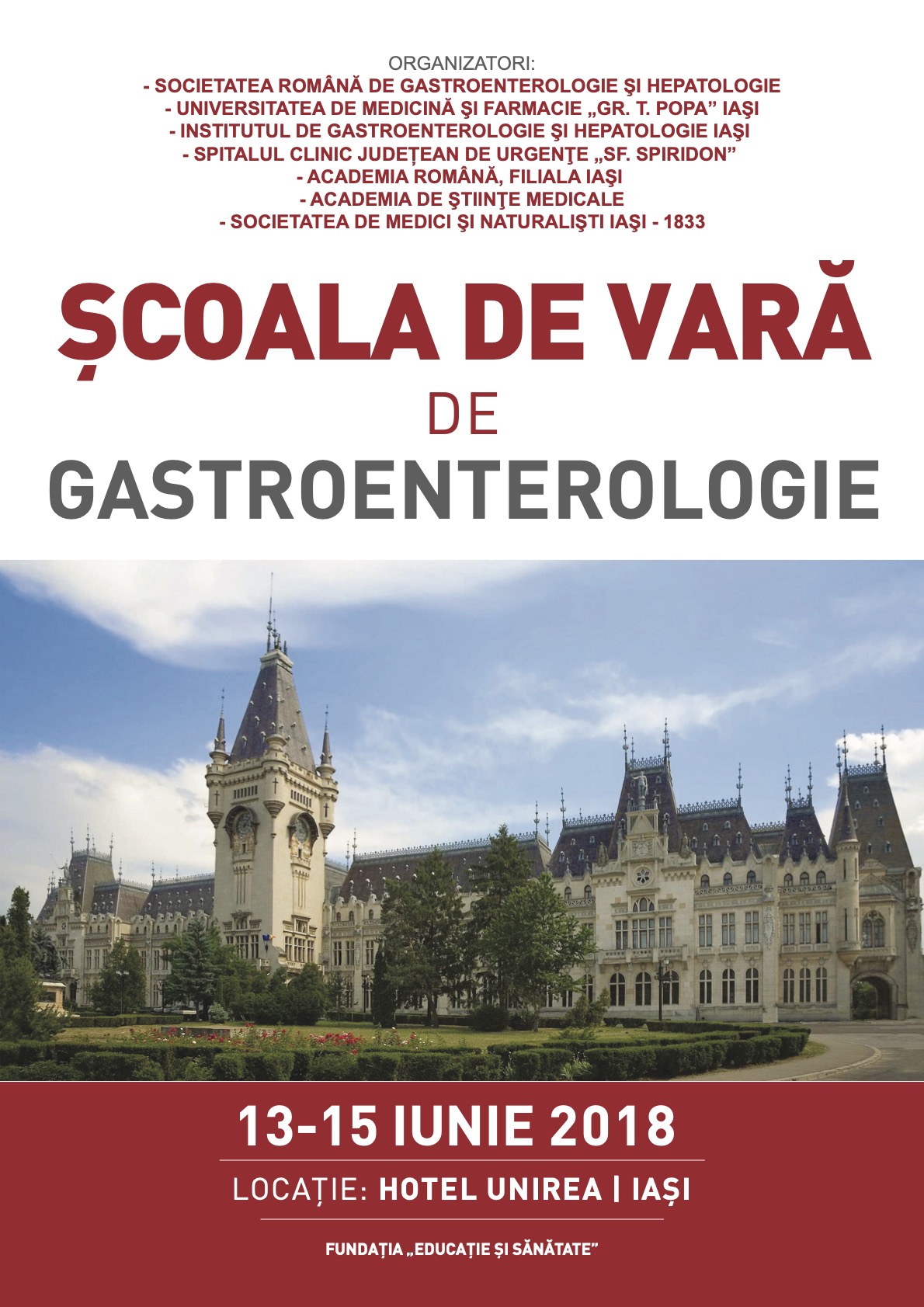 Școala de Vară de Gastroenterologie Anca Trifan