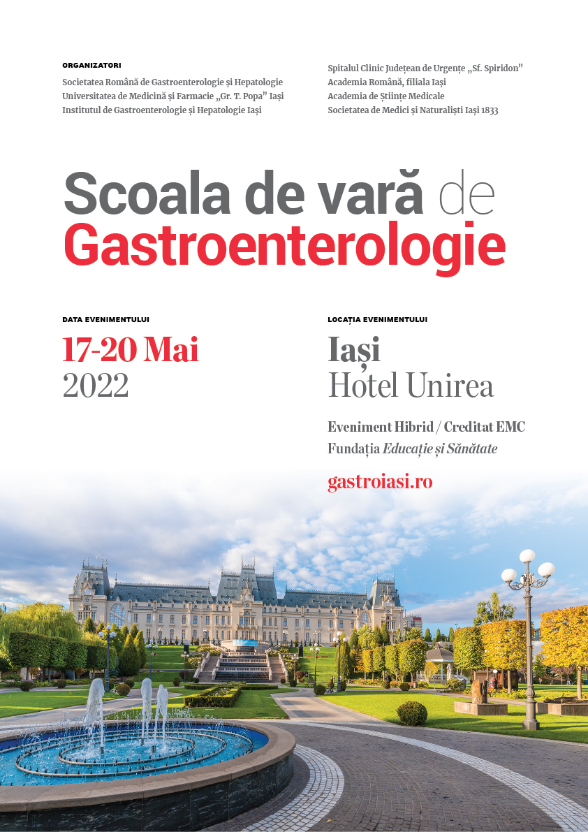 Școala de Vară de Gastroenterologie Anca Trifan